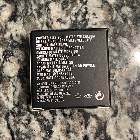 MAC Powder Kiss Matte Eyeshadow in These Bags Are Designer - Picture 8 of 9